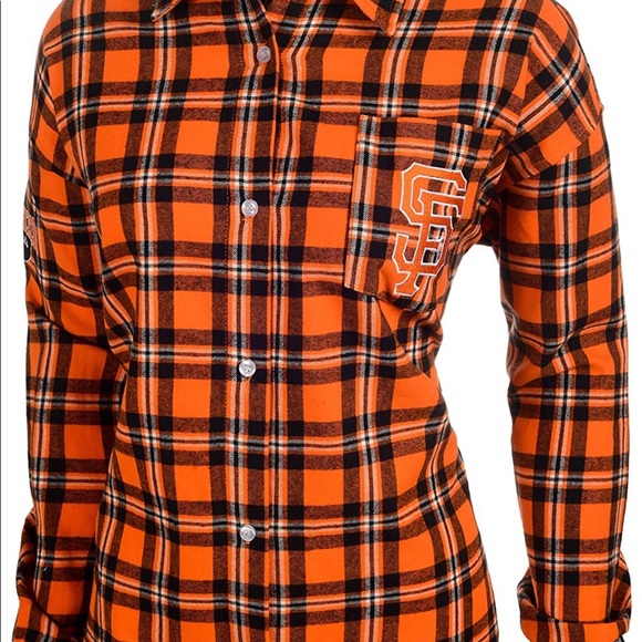 San Francisco Giants Women’s flannel - Picture 2 of 8